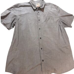 5.11 Tactical Men's 2XL Gray Short Sleeve Button Up Shirt Utility Outdoor Work